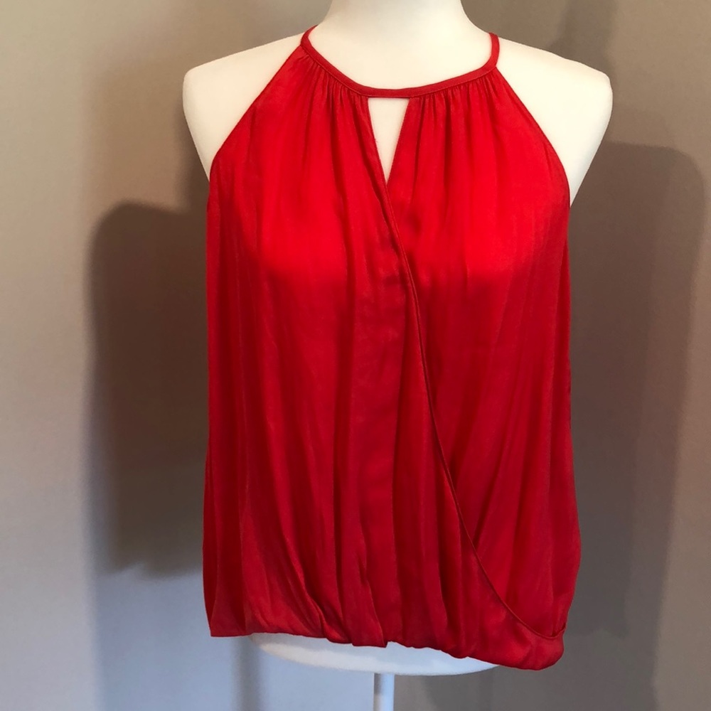 EUC Lush red tank. Size medium